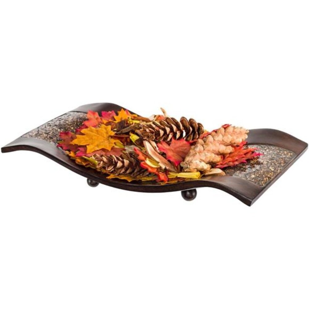 Creative Scents Schonwerk Centerpiece Home Decor Crackled Mosaic Design